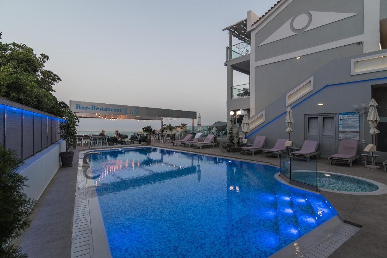 Denise Beach Hotel Лаганас Екстер'єр фото