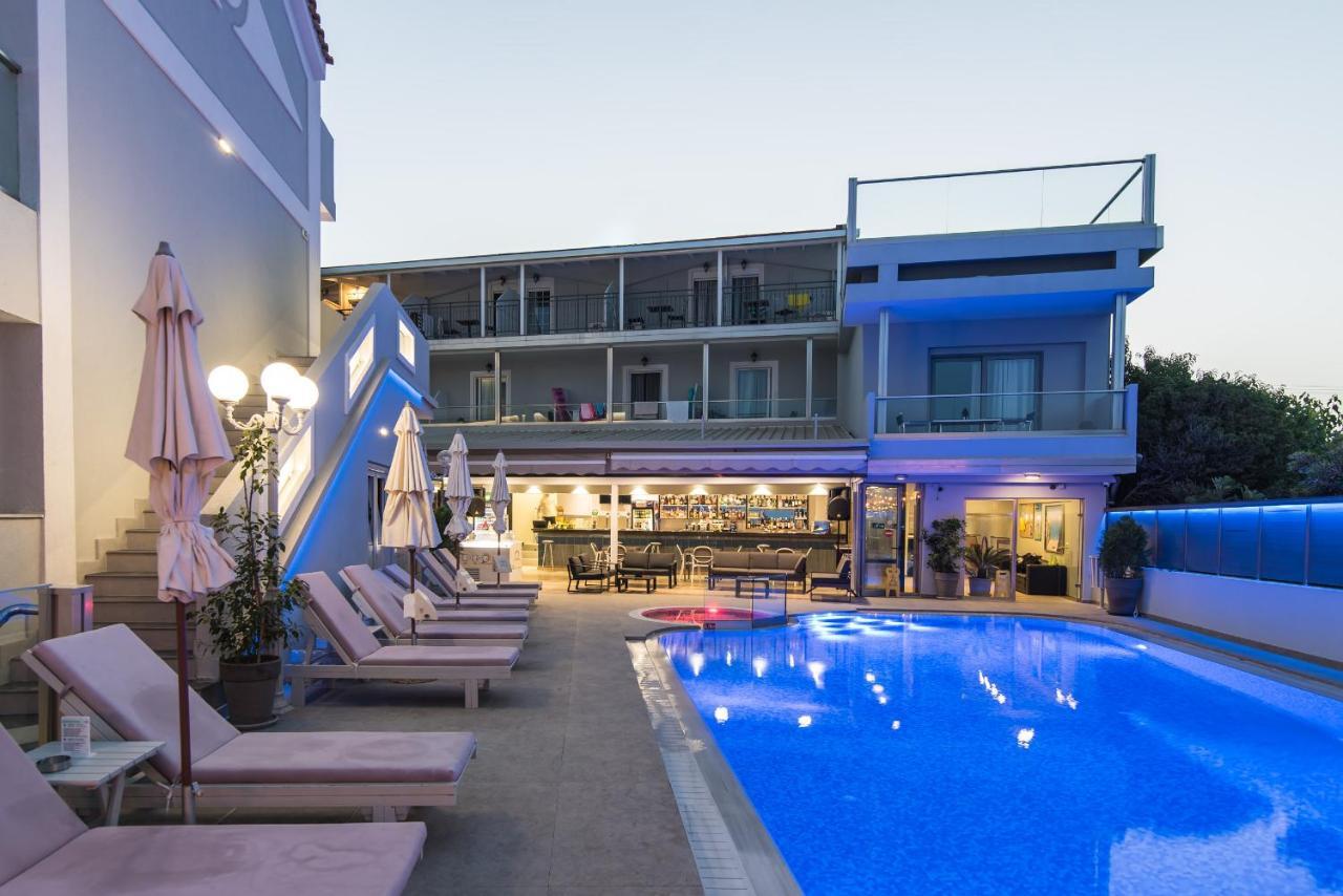 Denise Beach Hotel Лаганас Екстер'єр фото